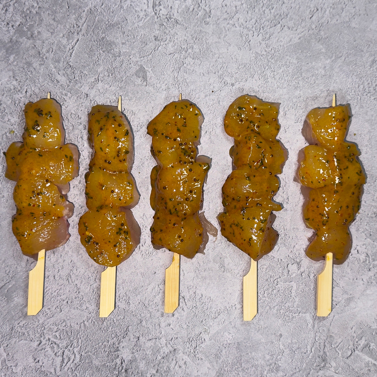 Honey Mustard Chicken Kebabs – Just William Butchers