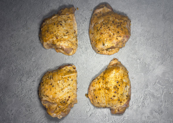 Korean Salt & Pepper Chicken Thighs